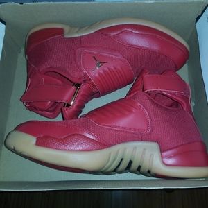 Jordan red gum brand new size 12